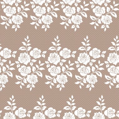 Çiçeksel dantel deseni