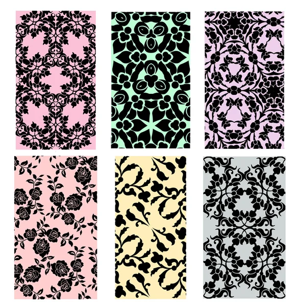 Set of lace — Stock Vector