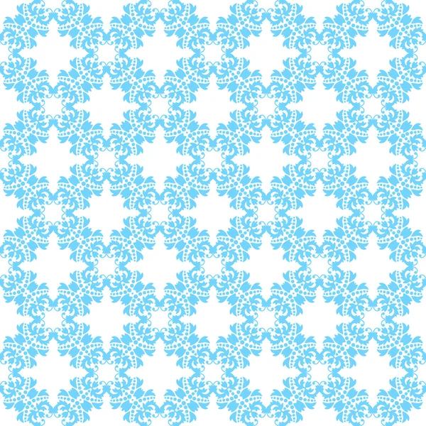 Patrón de encaje azul — Archivo Imágenes Vectoriales