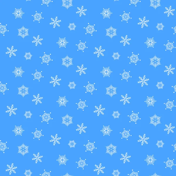 Pattern from snowflake — Stock Vector