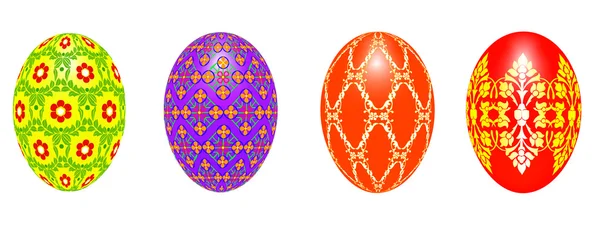 Huevos de Pascua — Archivo Imágenes Vectoriales