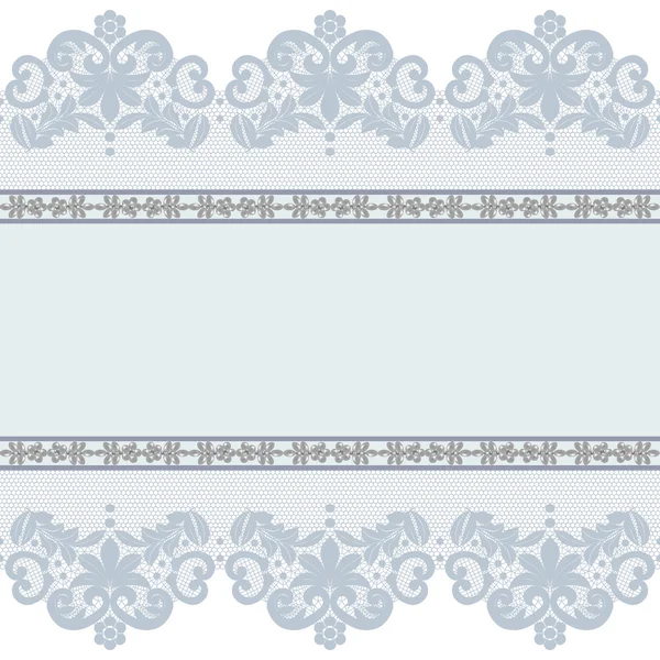 Lace borders — Stock Vector