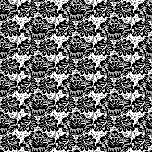 Motif de dentelle florale — Image vectorielle