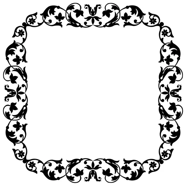 Black frame — Stock Vector