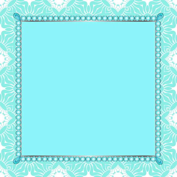 Invitation to the frame — Stock Vector