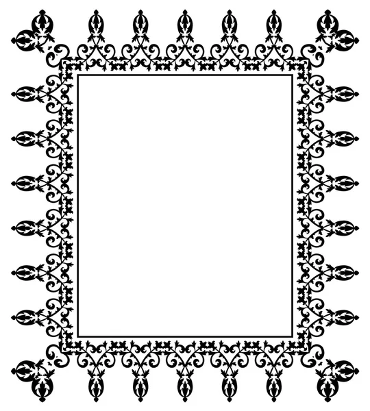 Dentelle de cadre — Image vectorielle