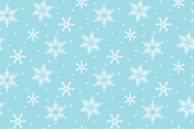 Dikişsiz snowflakes desen