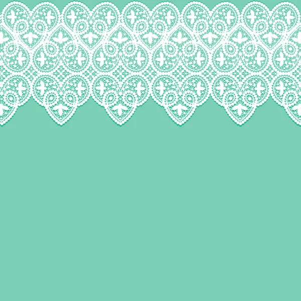 Lace border — Stock Vector