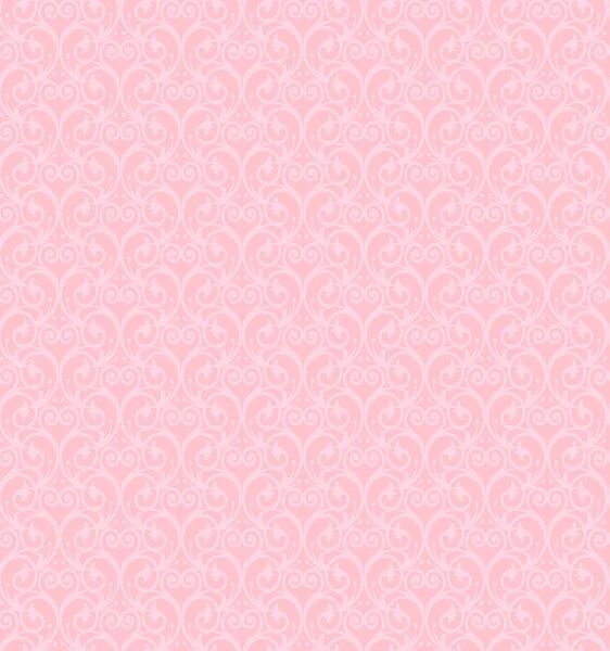 Růžový dekorativní vzor — Stockový vektor