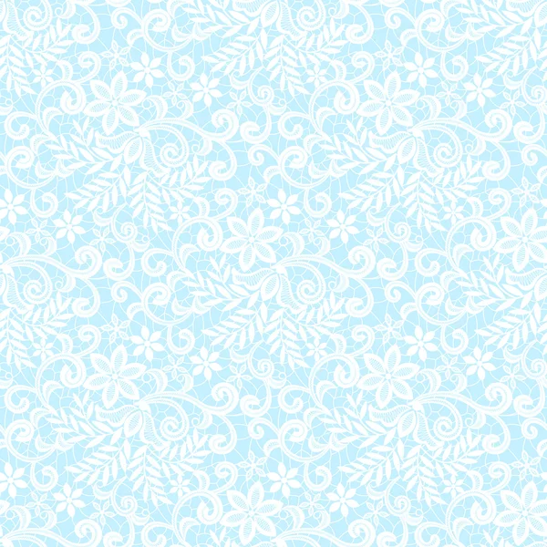 Patrón de encaje floral — Vector de stock