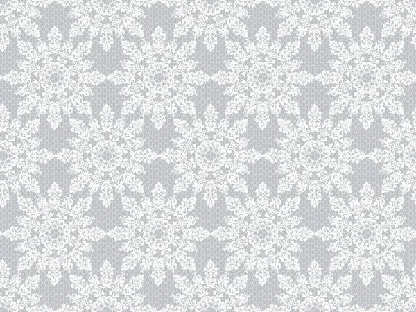 White lace pattern — Stock Vector