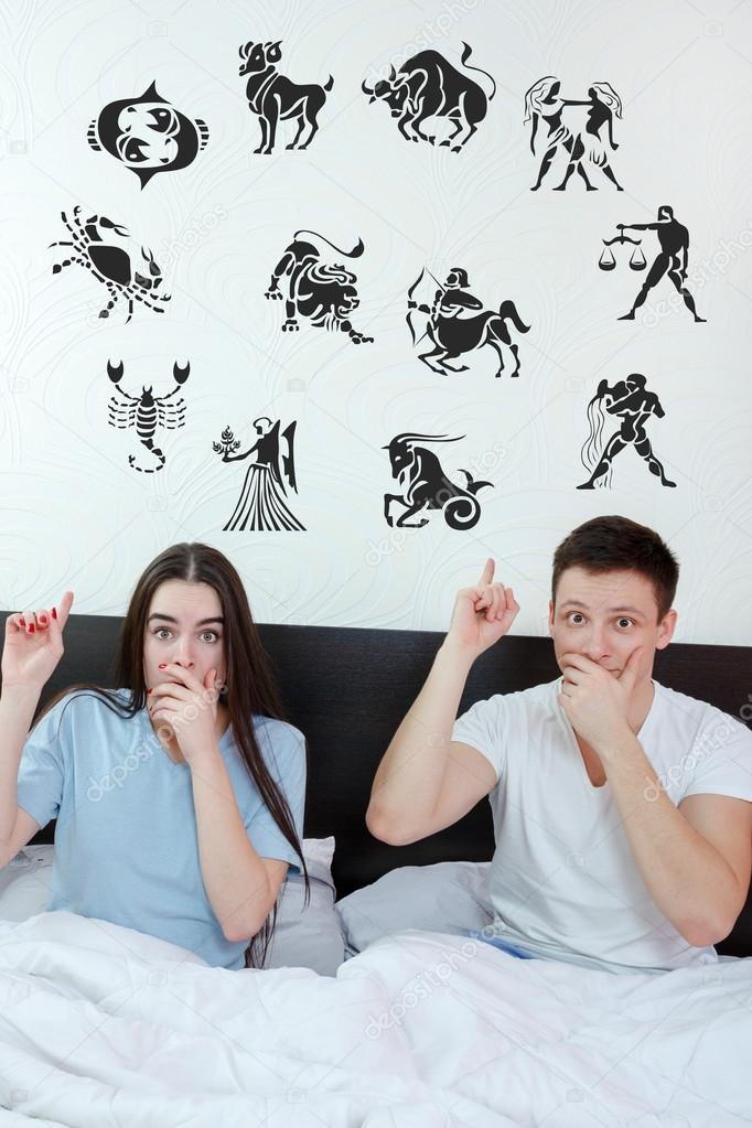 couple surrounded showing up at horoscope zodiac 12 signs