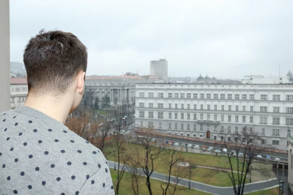 Stalker watching someone — Stock Photo, Image