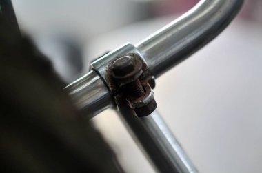 Bisiklet Ukrayna 'dan gidon montu fotoğrafı