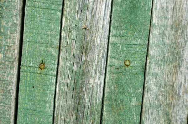 Foto Van Groene Houten Planken Achtergrond — Stockfoto