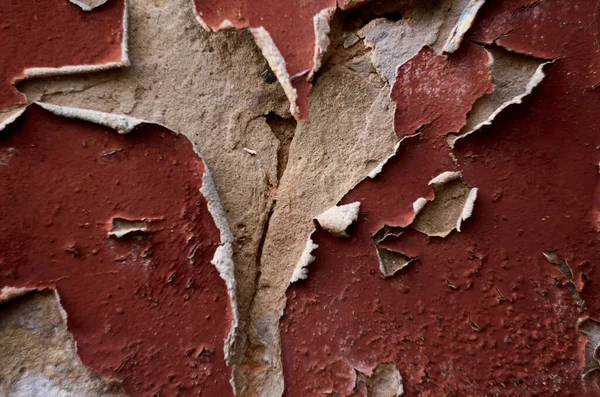 Photo de vieux mur avec peeling peinture — Photo