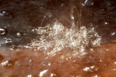 Ocak 'ta çatıdan su damlıyor.