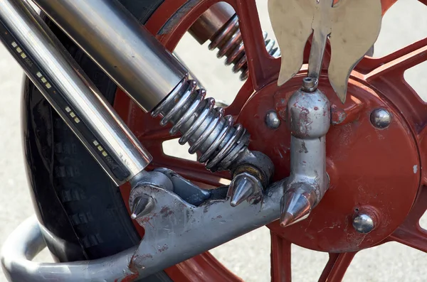 Suspensión delantera personalizada de la motocicleta —  Fotos de Stock