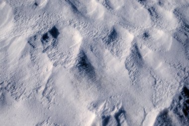 Kış, Noel ya da yeni yıl için kar tabakası