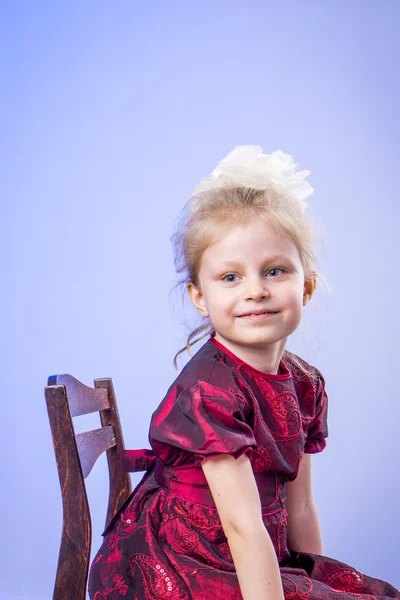 Portrait of little girl — Stock Photo, Image