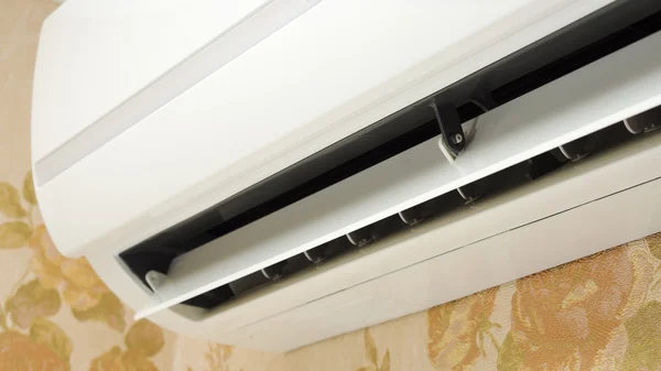 Air conditioner in home interior close up — Stock Photo, Image