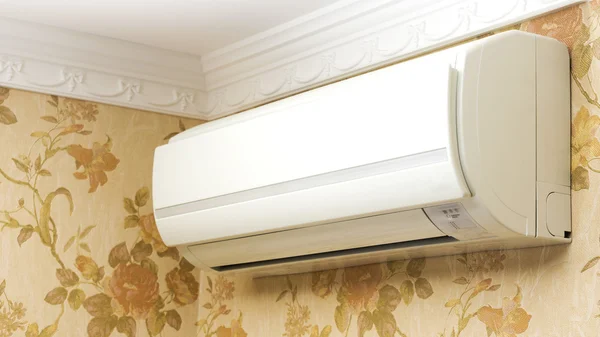 Klimatyzator w domu wnętrza — Zdjęcie stockowe
