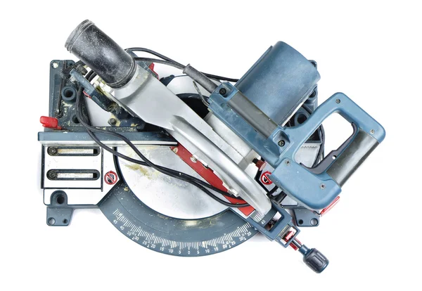 Mitre saw isolated — Stock Photo, Image