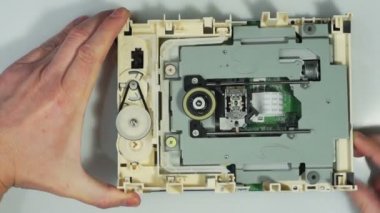 CD-ROM görme duyusuyla ilgili götürmek 02 sökülmesi