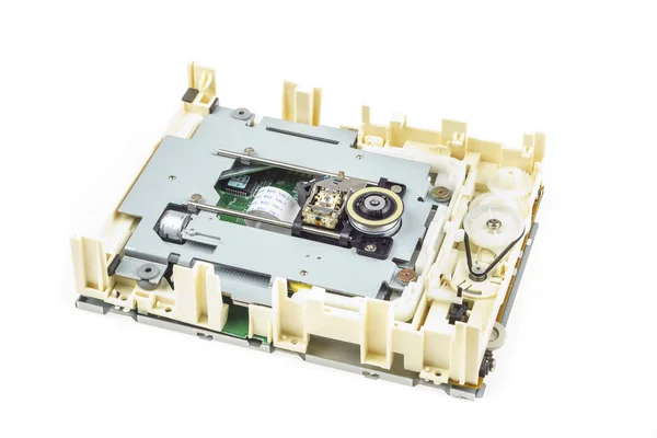 Computer cd-rom drive disassembled 01 — Stock Photo, Image