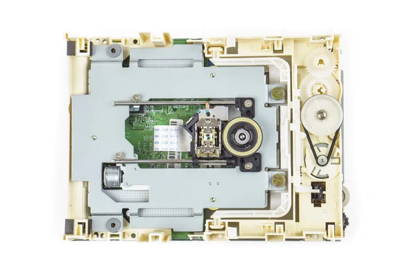 Computer cd-rom drive disassembled 02 — Stock Photo, Image