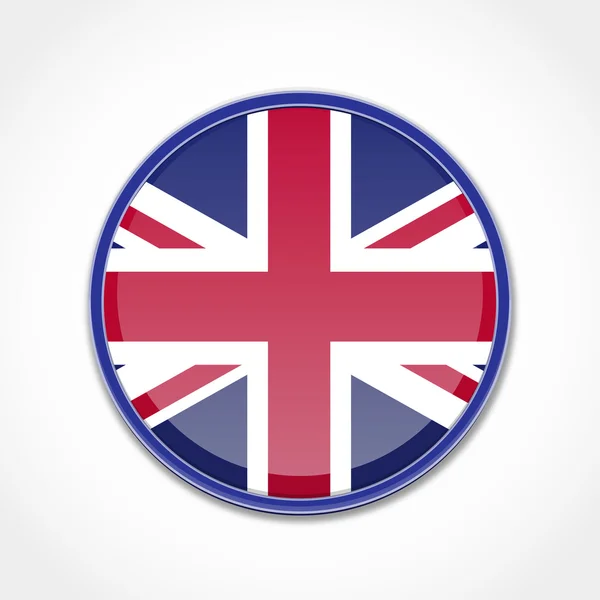 Bandeira britânica — Vetor de Stock