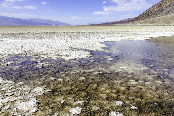 Valle de la muerte lago de sal — Foto de Stock