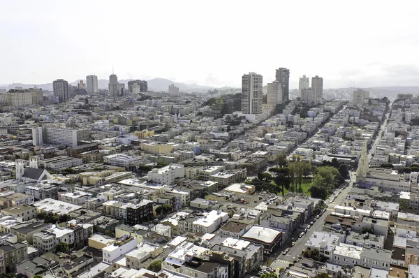 Suburbios de San Francisco Imagen de archivo