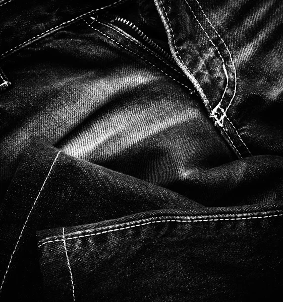 Closeup jeans texture — Stock Photo, Image