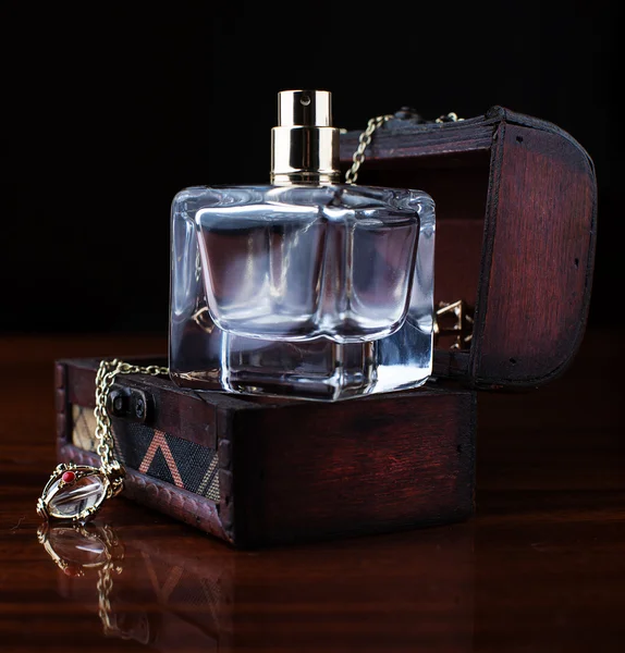 Perfumy i akcesoria — Zdjęcie stockowe