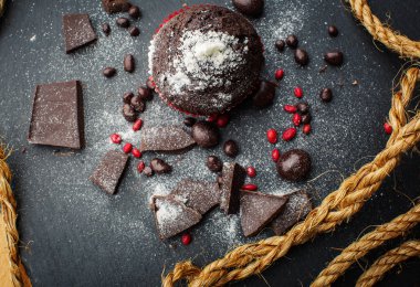 Çikolata ev yapımı kek 