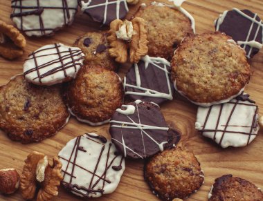 evde çikolata cupcakes