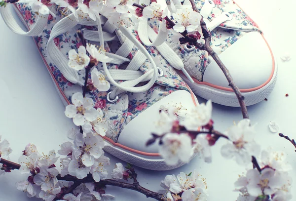 Baskets d'été femme — Photo