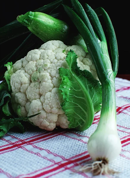 Zielone warzywa świeże — Zdjęcie stockowe