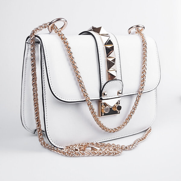 Women's small white bag