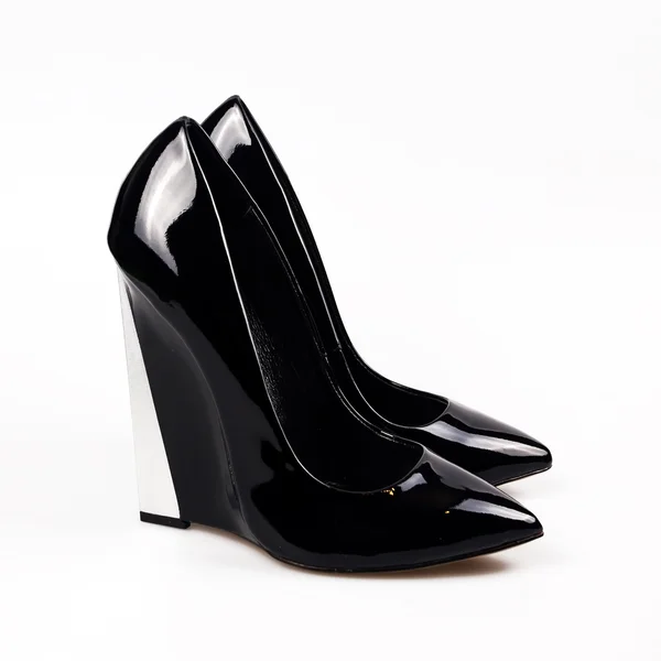 黒い女性靴 — ストック写真