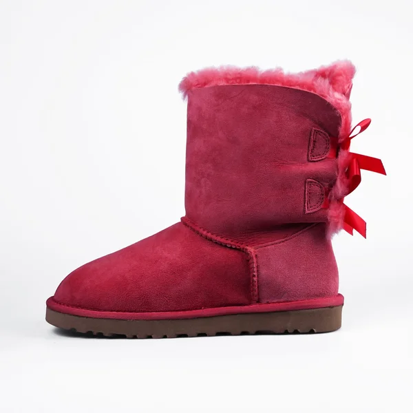 Botas rojas para invierno —  Fotos de Stock