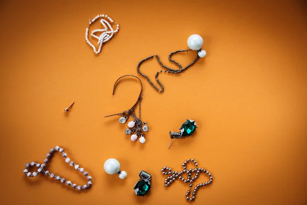 Female Women's jewelry — Stock Photo, Image
