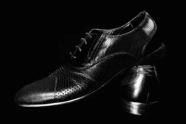 Erkek deri ayakkabı yüksek kalite — Stok fotoğraf