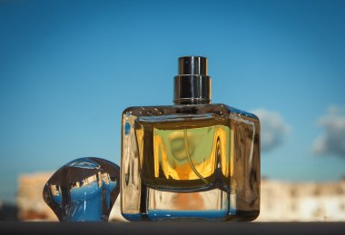 Kadın sarı parfüm 