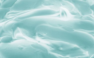 Krem rengi mavi kozmetik numune dokusu  