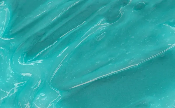 Kosmetisk Kräm Transparent Flytande Gel Serumstruktur Med Mikrobubbla — Stockfoto