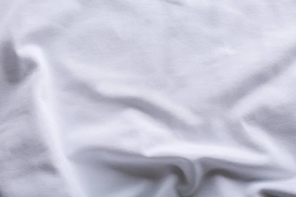 Witte Shirt Stof Textuur — Stockfoto