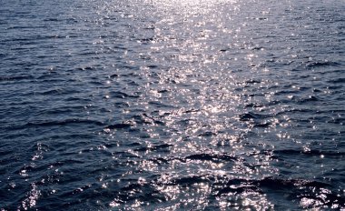 Koyu mavi deniz suyu dokusu ve arkaplanı