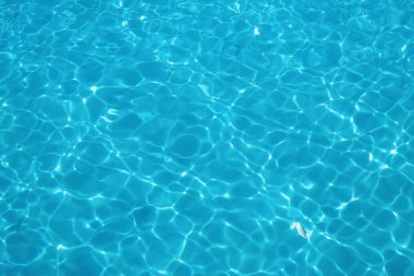 Güzel şeffaf mavi denizin dokusu